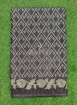 Load image into Gallery viewer, Designer Digital Print Semi Tussar Saree in Cutwork Borders