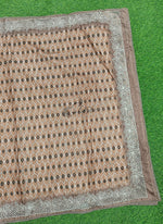 Load image into Gallery viewer, Designer Digital Print Semi Tussar Saree in Cutwork Borders