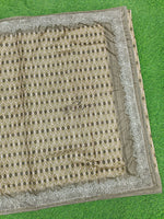 Load image into Gallery viewer, Designer Digital Print Semi Tussar Saree in Cutwork Borders