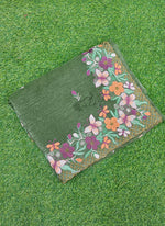 Load image into Gallery viewer, Beautiful Designer Crush Saree in Scallop Border