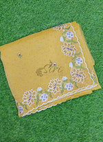 Load image into Gallery viewer, Beautiful Designer Crush Saree in Scallop Border