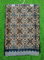 Load image into Gallery viewer, Lovely Metal Georgette Saree in Scallop Border