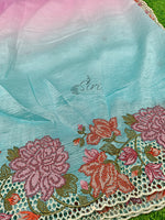 Load image into Gallery viewer, Beautiful Shaded Designer Crush Saree