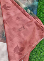 Load image into Gallery viewer, Lovely Digital Print Chiffon Saree in Satin Finish Border