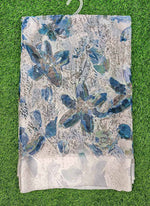 Load image into Gallery viewer, Lovely Digital Print Chiffon Saree in Satin Finish Border