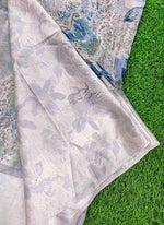 Load image into Gallery viewer, Lovely Digital Print Chiffon Saree in Satin Finish Border