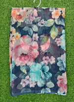 Load image into Gallery viewer, Beautiful Digital Print Nara Chiffon Saree with Blouse