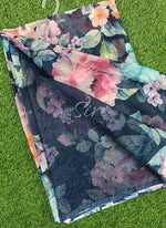 Load image into Gallery viewer, Beautiful Digital Print Nara Chiffon Saree with Blouse