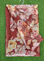 Load image into Gallery viewer, Beautiful Digital Print Nara Chiffon Saree with Blouse