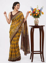 Load image into Gallery viewer, Premium Digital Print Chiffon Sarees with Blouse