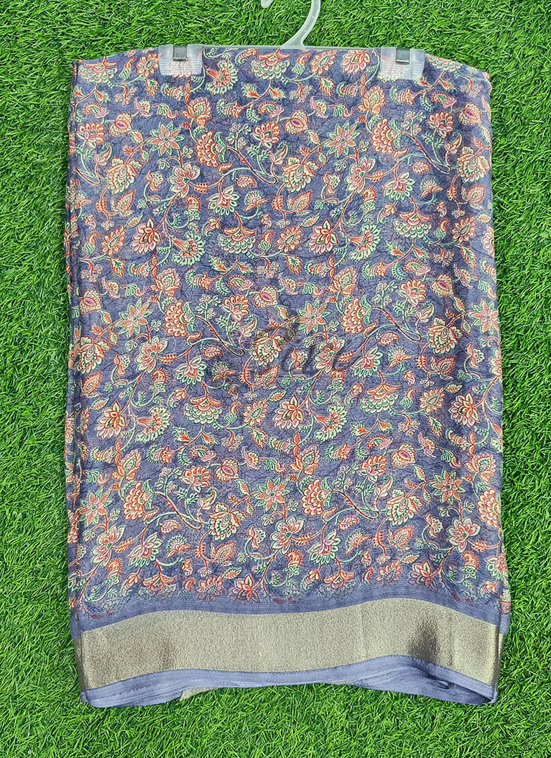 Lovely Printed Chiffon Saree
