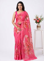 Load image into Gallery viewer, Siri Collections Premium Digital Print Chiffon Sarees with Blouse