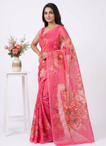 Load image into Gallery viewer, Siri Collections Premium Digital Print Chiffon Sarees with Blouse