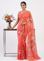 Load image into Gallery viewer, Siri Collections Premium Digital Print Chiffon Sarees with Blouse