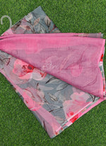 Load image into Gallery viewer, Beautiful Digital Print Nara Chiffon Saree with Blouse