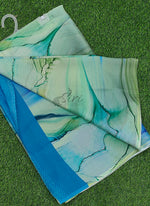 Load image into Gallery viewer, Beautiful Digital Print Nara Chiffon Saree with Blouse