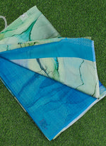 Load image into Gallery viewer, Beautiful Digital Print Nara Chiffon Saree with Blouse