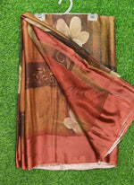 Load image into Gallery viewer, Lovely Premium Digital Print Chiffon Saree in Satin Finish Border