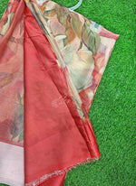 Load image into Gallery viewer, Lovely Premium Digital Print Chiffon Saree in Satin Finish Border