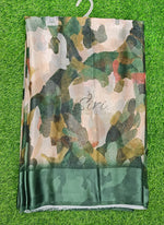 Load image into Gallery viewer, Lovely Premium Digital Print Chiffon Saree in Satin Finish Border