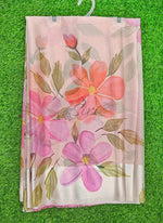 Load image into Gallery viewer, Lovely Premium Digital Print Chiffon Saree in Satin Finish Border