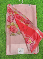Load image into Gallery viewer, Lovely Premium Digital Print Chiffon Saree in Satin Finish Border