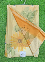 Load image into Gallery viewer, Lovely Premium Digital Print Chiffon Saree in Satin Finish Border