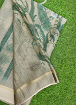 Load image into Gallery viewer, Beautiful Digital Print Chiffon Saree in Satin Borders