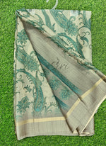 Load image into Gallery viewer, Beautiful Digital Print Chiffon Saree in Satin Borders
