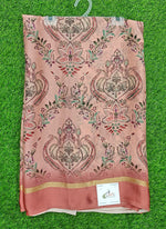 Load image into Gallery viewer, Beautiful Digital Print Chiffon Saree in Satin Borders