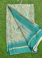 Load image into Gallery viewer, Beautiful Digital Print Chiffon Saree in Satin Borders