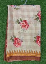 Load image into Gallery viewer, Beautiful Digital Print Georgette Crepe Silk Saree