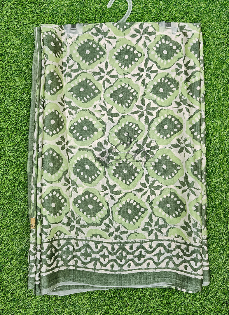 Latest Digital Print Satin Crepe Silk Saree