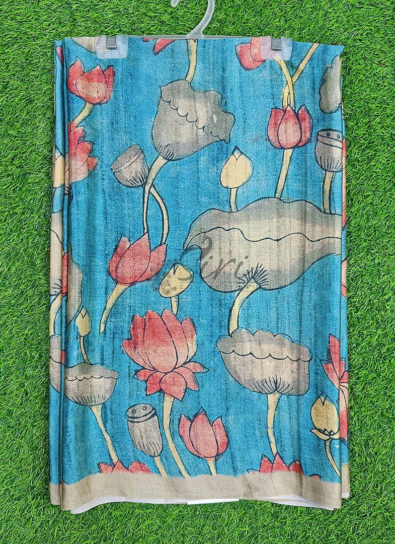 Latest Digital Print Satin Crepe Silk Saree