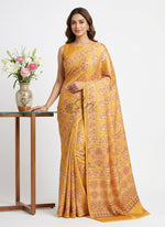 Load image into Gallery viewer, Latest Digital Print Satin Crepe Silk Saree