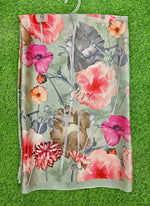 Load image into Gallery viewer, Latest Digital Print Satin Crepe Silk Saree