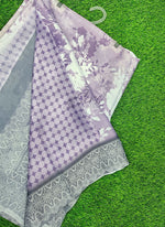 Load image into Gallery viewer, Lovely Shaded Digital Print Satin Saree