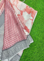 Load image into Gallery viewer, Lovely Shaded Digital Print Satin Saree