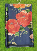 Load image into Gallery viewer, Latest Digital Print Satin Crepe Silk Saree