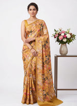 Load image into Gallery viewer, Latest Premium Digital Print Satin Crepe Silk Saree