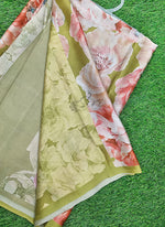 Load image into Gallery viewer, Latest Digital Print Satin Crepe Silk Saree