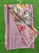 Load image into Gallery viewer, Siri Collections Beautiful Digital Print Satin Crepe Silk Saree