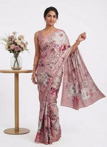 Load image into Gallery viewer, Latest Digital Print Satin Crepe Silk Saree
