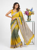 Load image into Gallery viewer, Siri Collections Premium Digital Print Satin Crepe Silk Saree