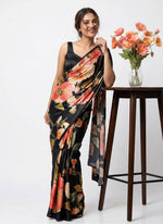 Load image into Gallery viewer, Latest Premium Digital Print Satin Crepe Silk Saree