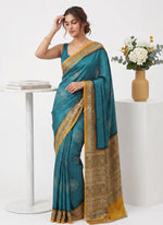 Load image into Gallery viewer, Siri Collections Premium Digital Print Satin Crepe Silk Saree
