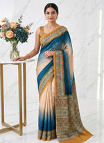 Load image into Gallery viewer, Siri Collections Premium Digital Print Satin Crepe Silk Saree