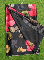 Load image into Gallery viewer, Siri Collections Premium Digital Print Satin Crepe Silk Saree