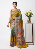 Load image into Gallery viewer, Siri Collections Premium Digital Print Satin Crepe Silk Saree