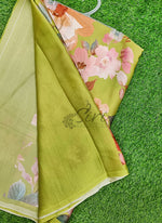 Load image into Gallery viewer, Siri Collections Premium Digital Print Satin Crepe Silk Saree